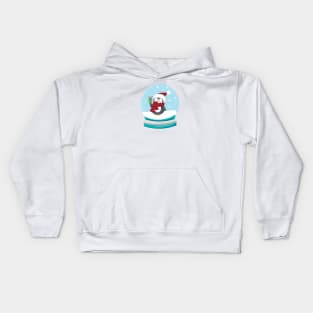 Penguin Snow Globe Kids Hoodie